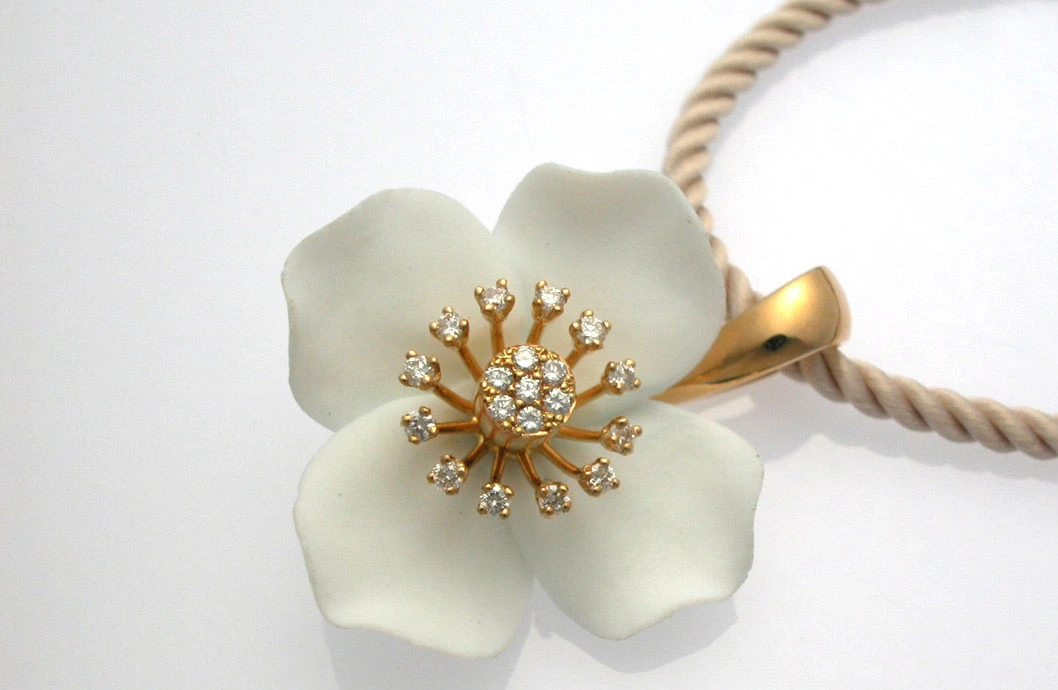 Pendent coquelicot